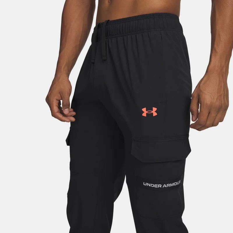 UNDER ARMOUR Black Men's UA Tech Utility Training Pants for Men | Best Price UAE